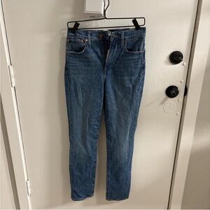 Madewell Indigo Denim Jeans